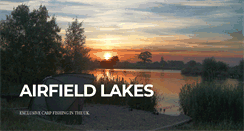 Desktop Screenshot of airfieldlakes.com